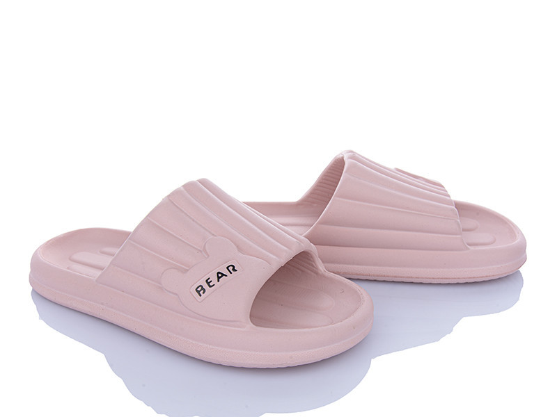 Жіночі шльопанці літні легкі рожевий Мишка Одеса - фото 2