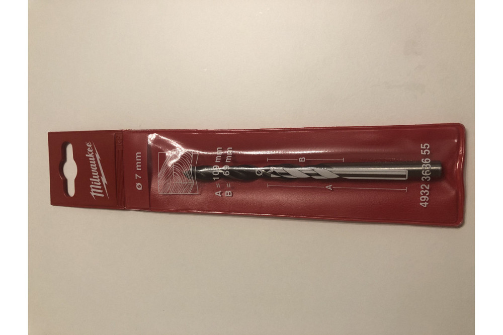 Свердло для дерева триточкове 7х109 мм Milwaukee 4932363655 Коломия - фото 2