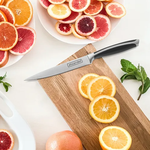 Ніж універсальний лезо 12,5см/ручка 11см нержавіюча сталь з ручкою ABS 5117 KAMILLE Житомир - изображение 3