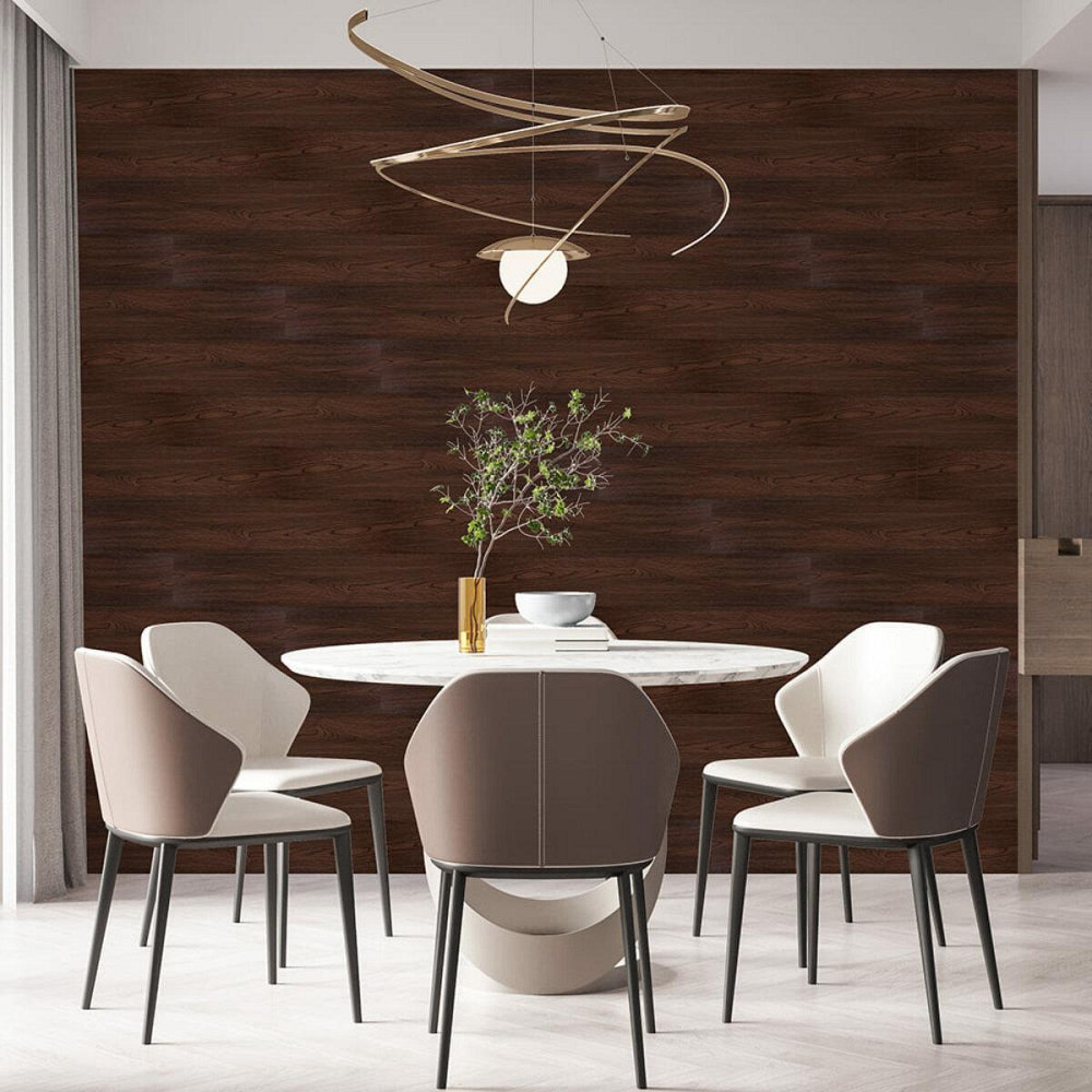 Самоклеящаяся виниловая плитка 152.4х914.4х1.5мм Венге, цена за 1 шт. (СВП-011) Матовая SW-00001130 Днепр - изображение 5