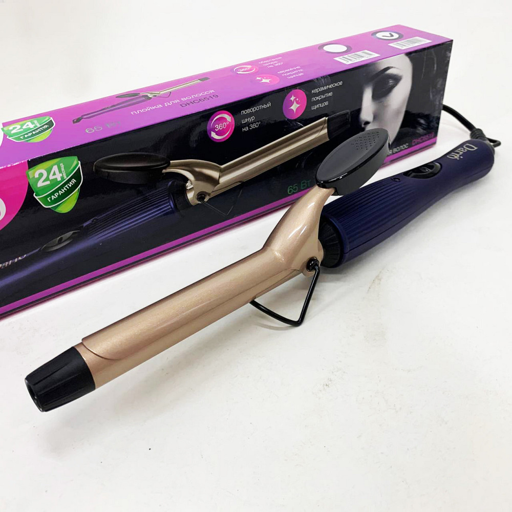 Щипці для укладання та завивки DARIO DHC6519 65 Вт, Щипці гофре для об'єму волосся YI-67 Київ - фото 6