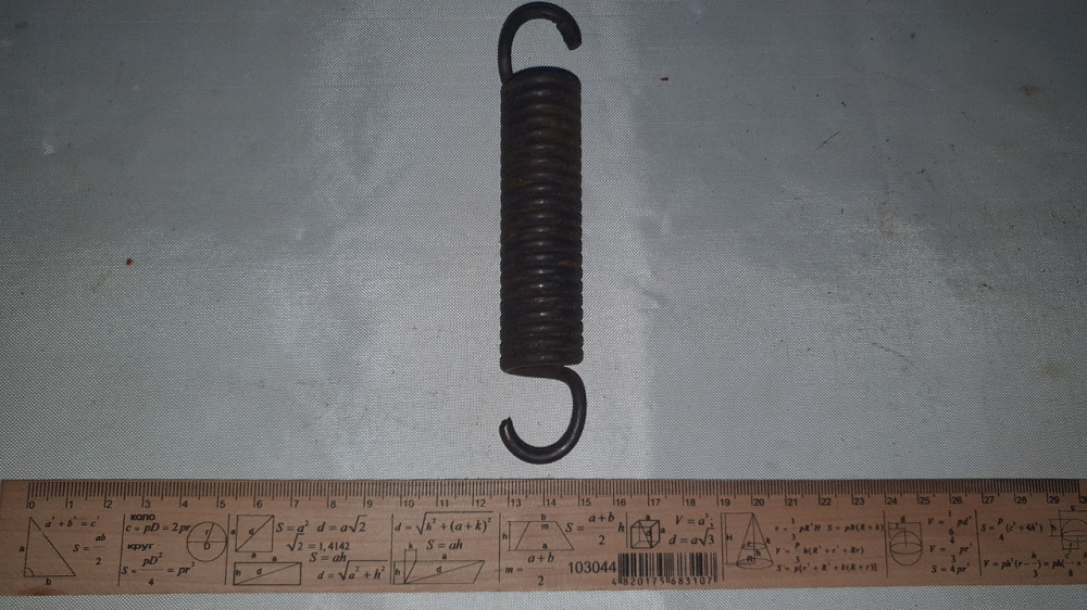 Пружина растяжения 24х85/145х4 мм. СССР. Харьков - изображение 2