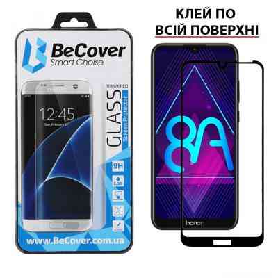 Стекло защитное BeCover Honor 8A Black (703670) Винница