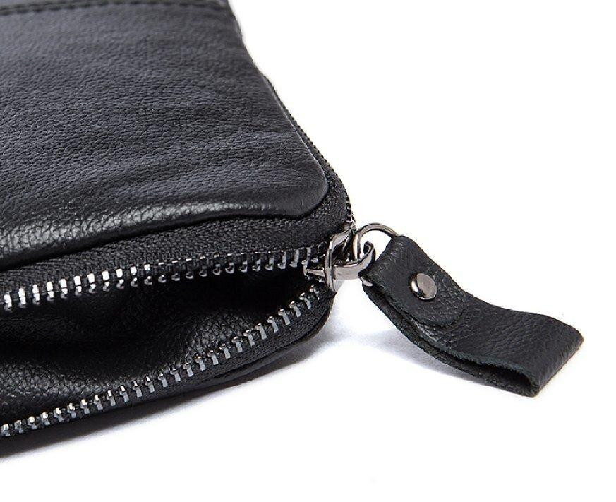 Кожаный мужской мессенджер Черный (Vintage) Киев - изображение 1