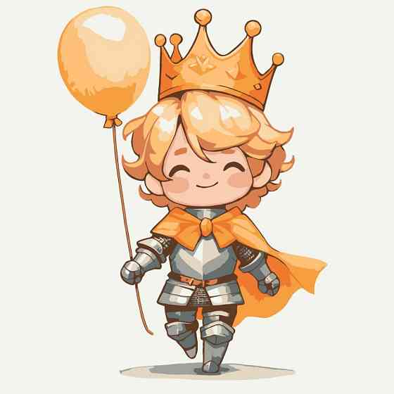 Картина за номерами "Маленький лицар" 15603-AC 30х30 см Вінниця