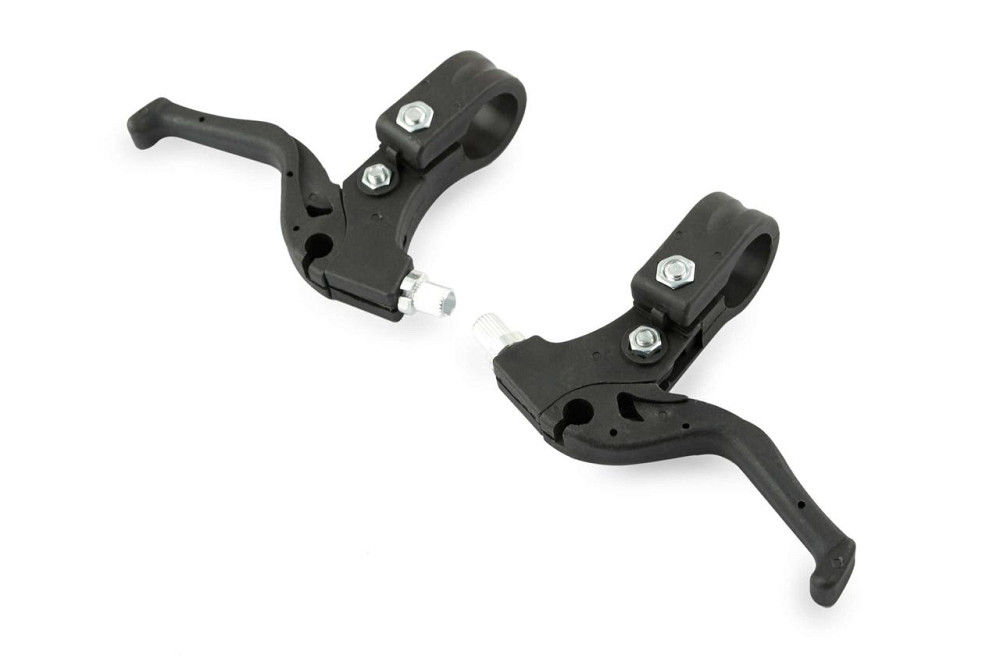 Ручки керма велосипедні (гальмові) (пара, чорні) Мукачево - фото 1