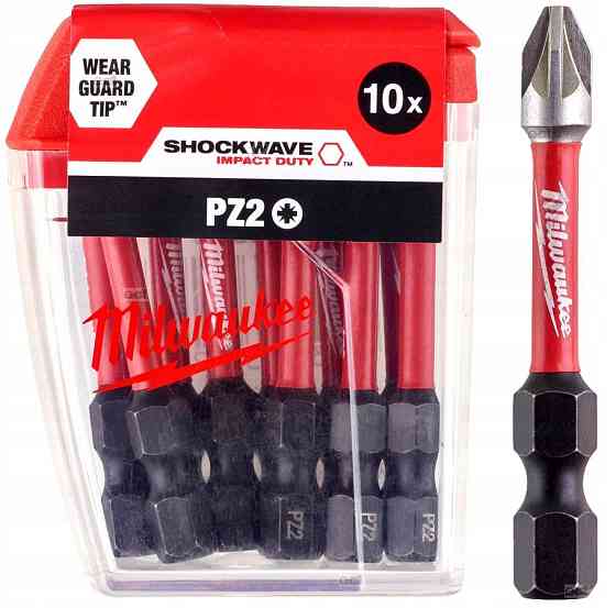 Біта SHOCKWAVE MILWAUKEE, PZ2, 50мм, (10шт) Одеса