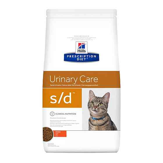 Hills Prescription Diet Feline s/d Chicken (Хиллс ПД Филайн с/д Курица) для котов от струвитных камней 3 кг Запорожье