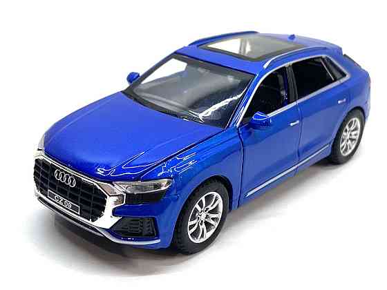 Машинка металева TK Union Group Audi Q8 1:32 світло звук відчиняються двері Синя (GT-08198) Чернігів
