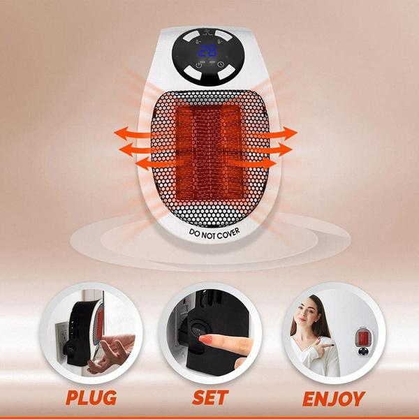 Уцінка Портативний обігрівач 500W, Portable Heater / Обігрівач електричний / Електрообігрівач Київ - фото 7