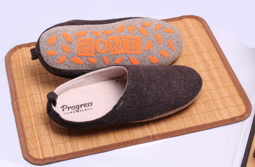 Тапочки мужские порросток домашние Прогресс домашние тихоходы войлок 42 размер Одесса - изображение 8