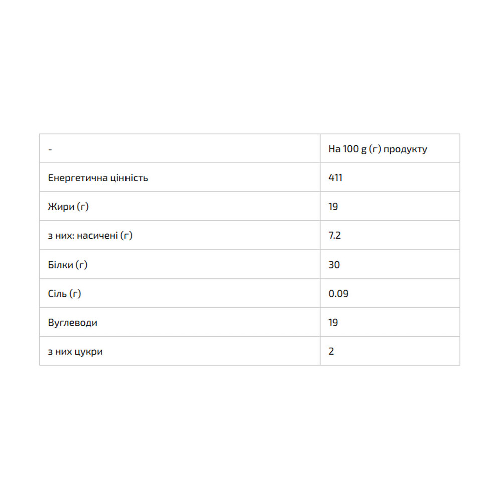 Протеїновий батончик Power Pro Muscle Big Bar 30% 10x100g Фундук Київ - фото 2