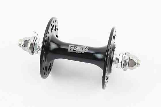 Втулка передня FIX алюмінієва 14Gx36H, 2 пром-підшипники 6000 2RS, під гайку, чорна FB-A266В Київ