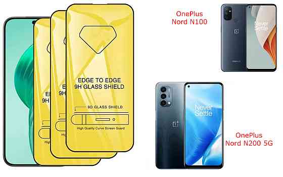 Захисне скло DefenzoGlass для OnePlus Nord N100, Nord N200 5G – подвійна міцність Київ