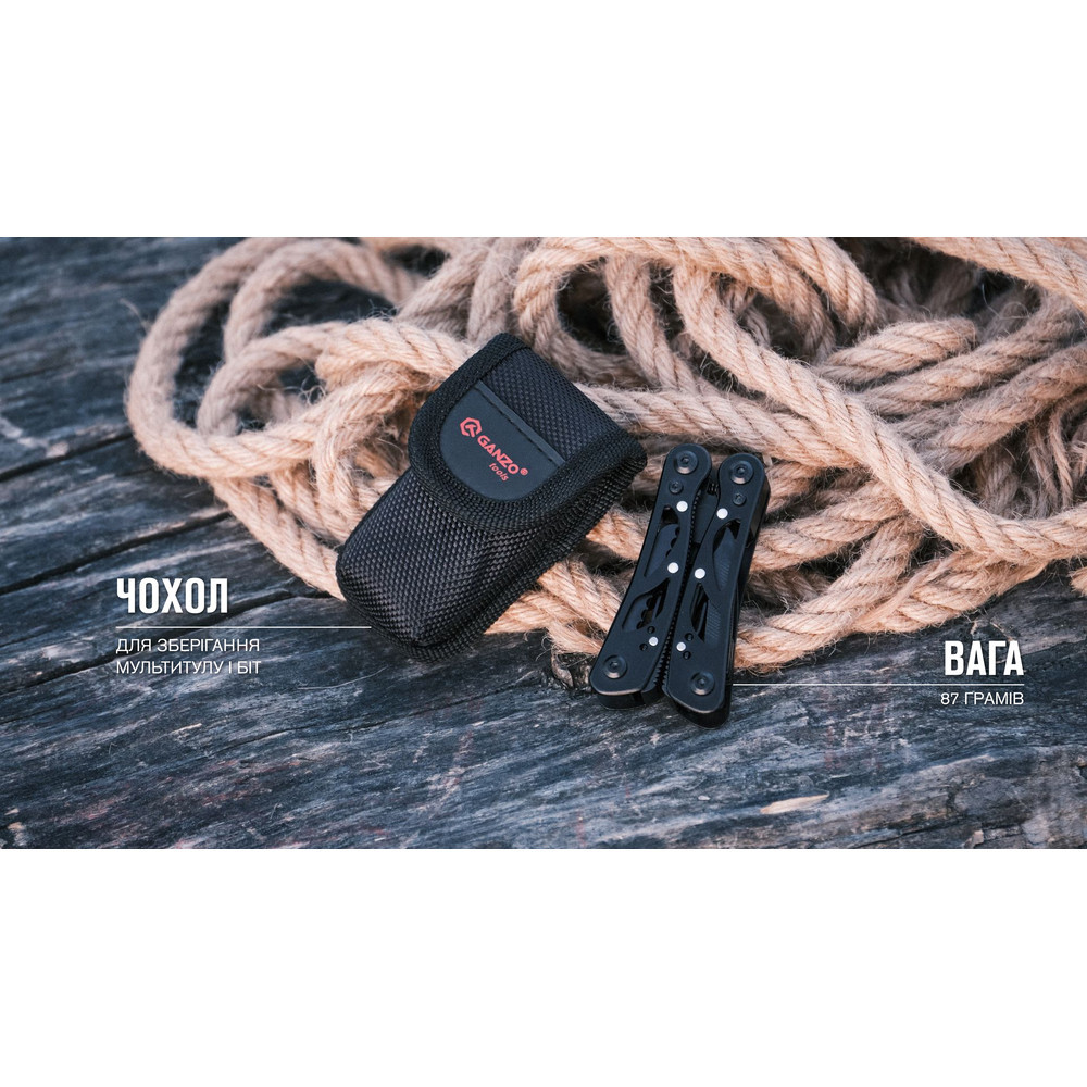 Мультитул Ganzo G104 S черный Ровно - изображение 7