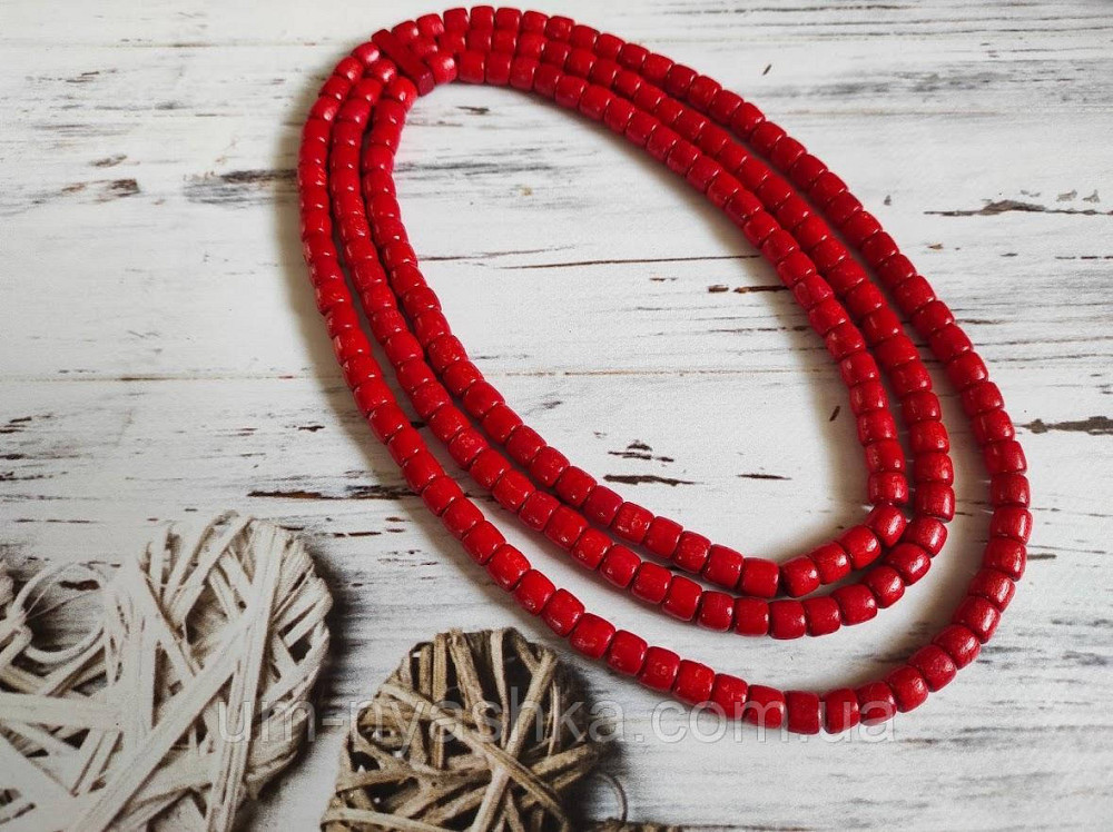 Намисто дерев'яне рожеве Кривий Ріг - фото 6