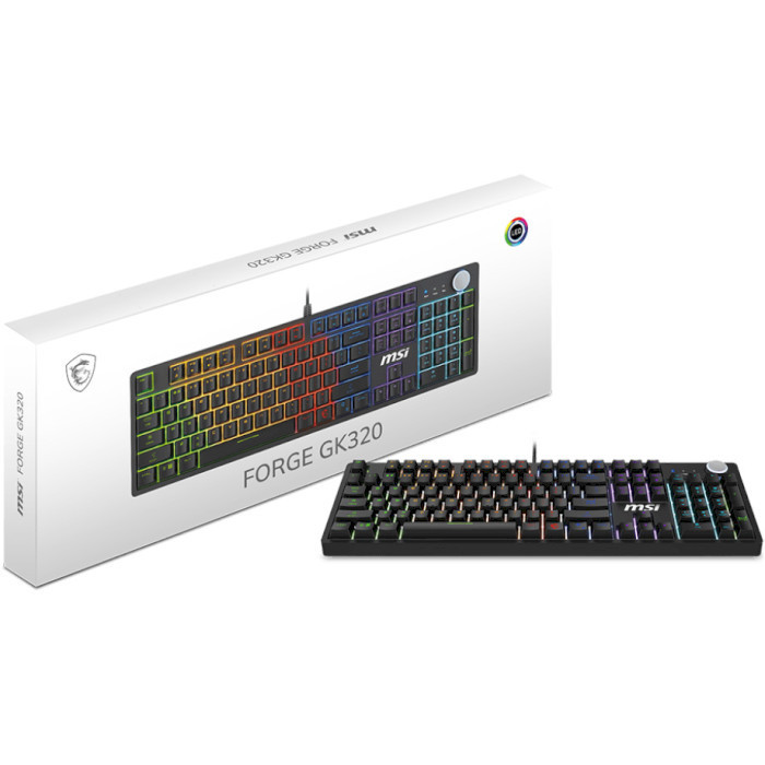 Клавіатура MSI GK320 Red UA Switches Black ( 28856 ) Харьков - изображение 7