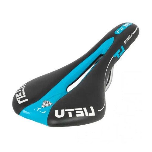 Спортивное велосипедное седло с гелиевым наполнителем и вырезом, кожзам, 280×135 мм Киев - изображение 1