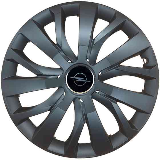 Автомобильные модельные колпаки R16 SJS Opel NEW 432 4шт, черные Винница