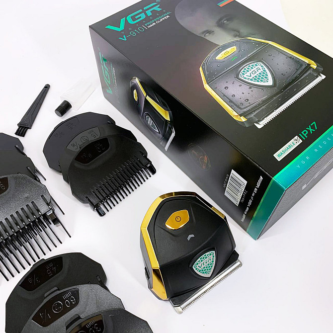 Машинка для разных стрижек аккумуляторная VGR, Машинка для стрижки волос без шума DI-65 Львов - изображение 5