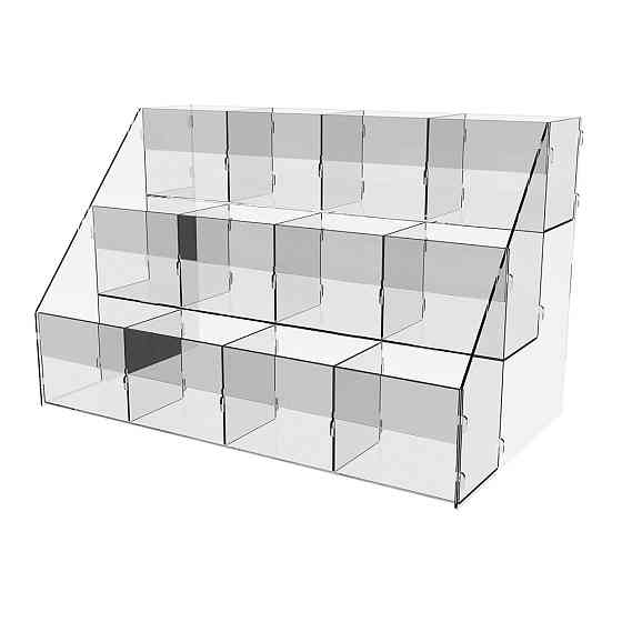 Подставка EKOSTAR для ручек и карандашей 3 яруса 12 ячеек 248х390х223 Киев