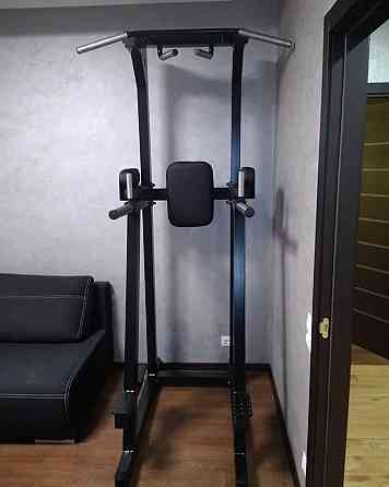 Турник + пресс + брусья с опорами для ног Sport 60х60 мм Спортивные стенки и турники для дома разборная Киев