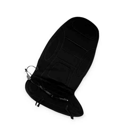 Накидка подогревом сиденья+спинка высокая черная 12в, 48вт, переключ. 3 режима, 117х47см с Мукачево