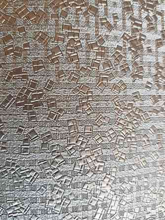 Обои Marburg Tango 58850 лофт геометрия маленькие квадраты золотистые на коричневом фоне 10.05 х 0.70 м. Киев