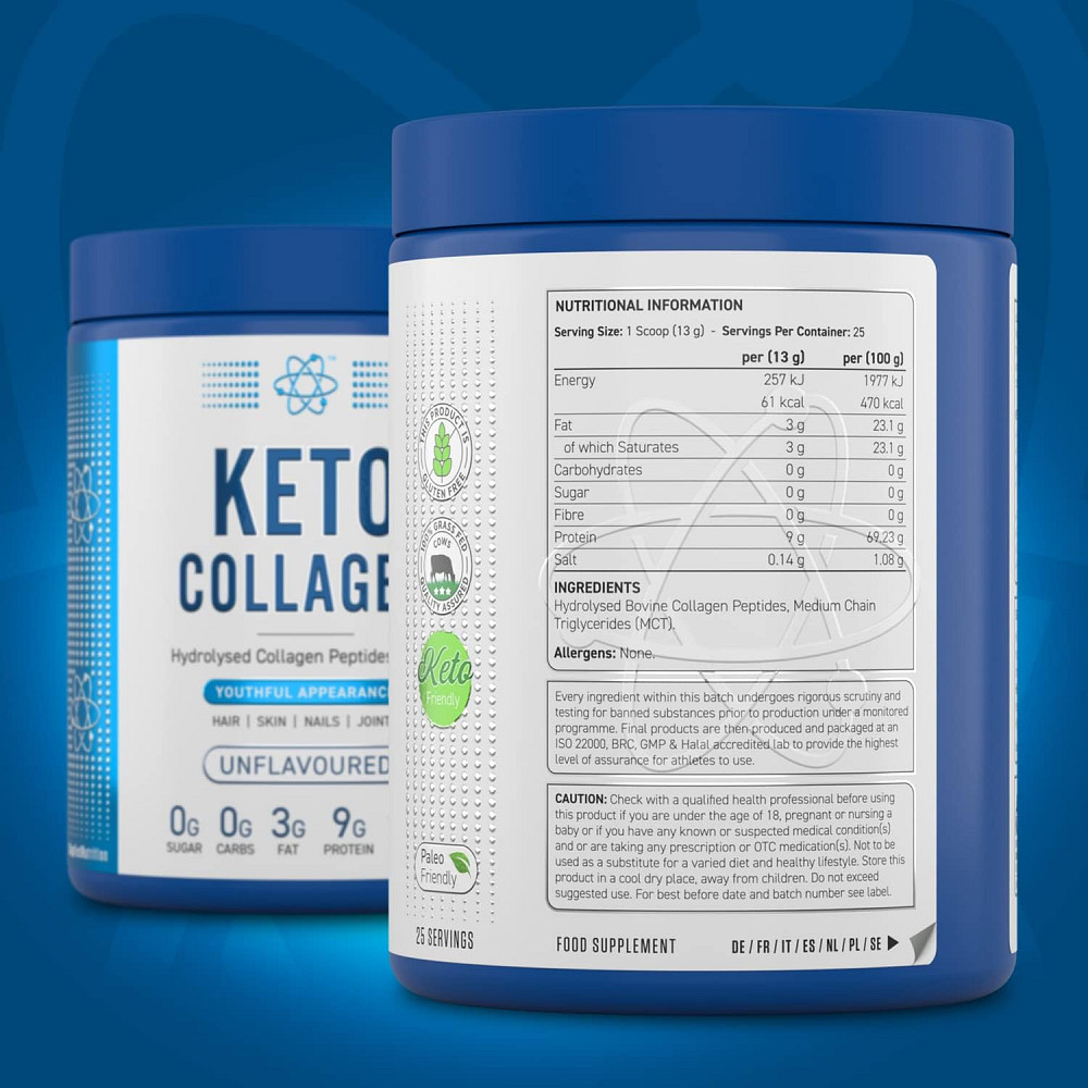 Колаген Applied Nutrition Keto Protein Powder Hydrolysed Collagen Peptides 325 g Луцьк - фото 2