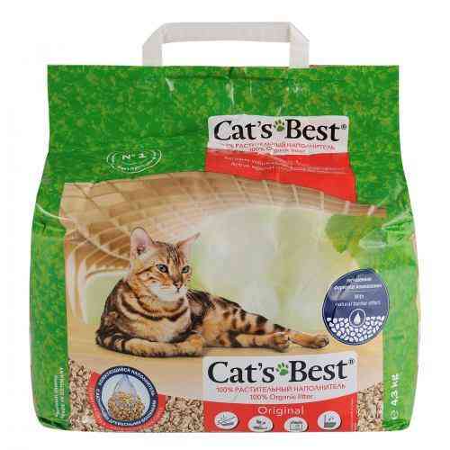 Наповнювач Cat’s Best Original для котячого туалету, деревний, 10 л/4.3 кг Київ