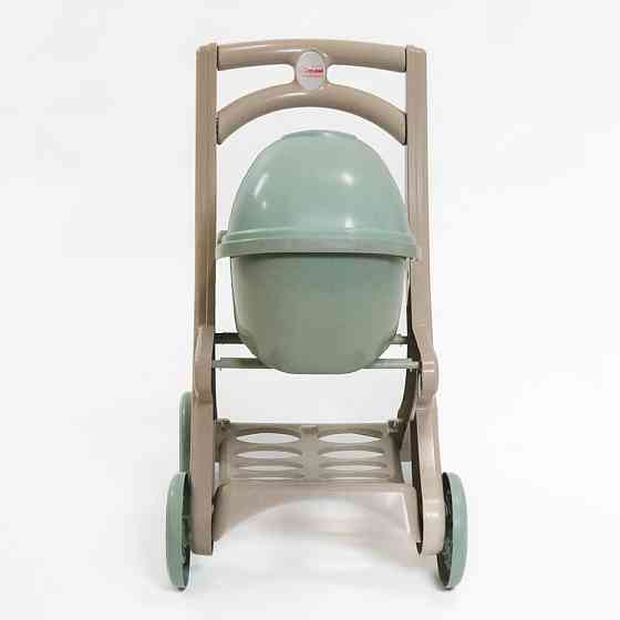 Коляска для ляльок з люлькою 0121/01eco бірюзовий Вінниця