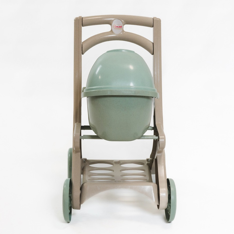 Коляска для ляльок з люлькою 0121/01eco бірюзовий Вінниця - фото 4