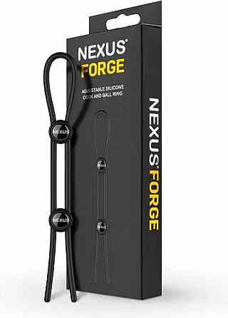 Подвійне ерекційне кільце-ласо Nexus FORGE, діаметр регулюється Sex Aura Київ