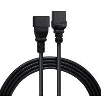 Кабель живлення C19 to C20 1.8m 1.5mm2 Rezone (RZPC-19201815) Київ - фото 1