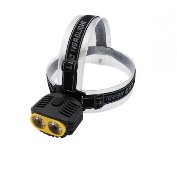 Ліхтарик налобний BAILONG BL-902 180 лм, 1 режим роботи-постійне світло, на батарейках 3ААА 1207 Одеса - фото 2