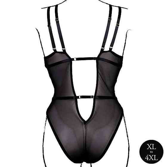 Еротичний боді Bodysuit with Adjustable Sliders Plus Size Sex Aura Київ