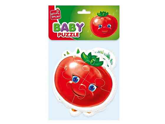 Беби Пазлы Овощи VT1106-76 ТМ VLADI TOYS Киев