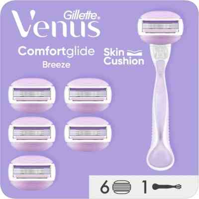 Бритва Gillette Venus ComfortGlide Breeze з 6 змінними картриджами (8006540854860) Вінниця