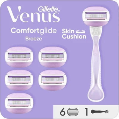 Бритва Gillette Venus ComfortGlide Breeze з 6 змінними картриджами (8006540854860) Вінниця - фото 1