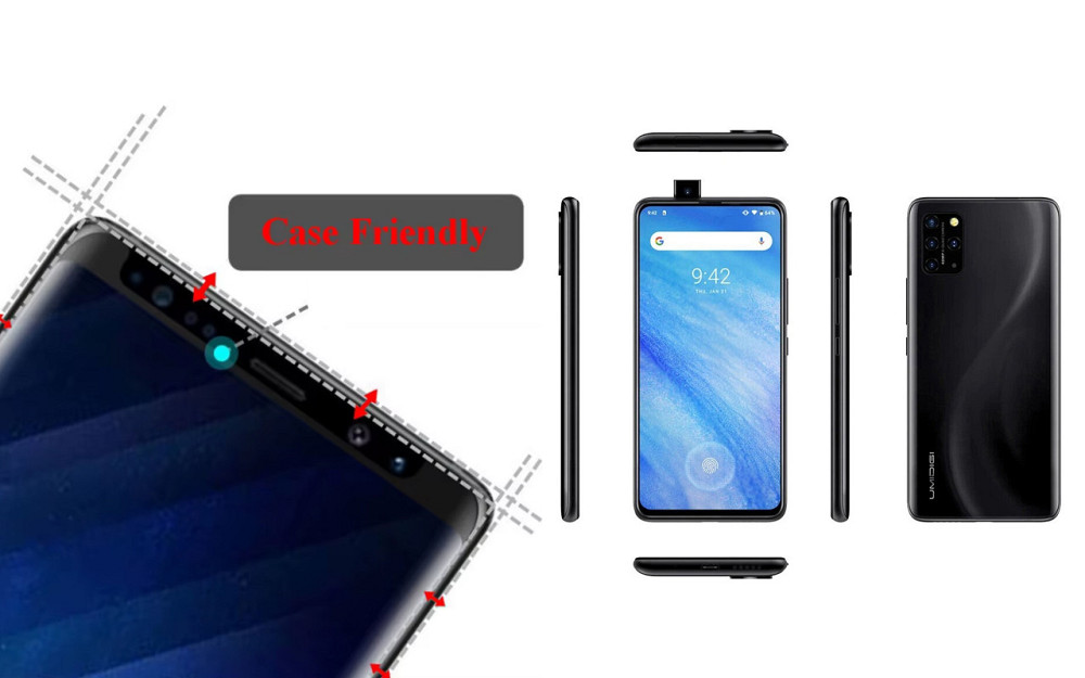 Захисне скло HyperGlass Pro для UMIDIGI Bison GT2 5G, GT2 Pro  – максимальна чутливість та захист Київ - фото 4