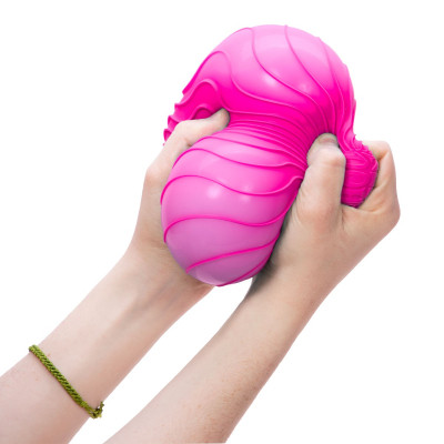 Антистресс NeeDoh серии Super – Яркие волны (розовый) (RSPND-6) Винница - изображение 3