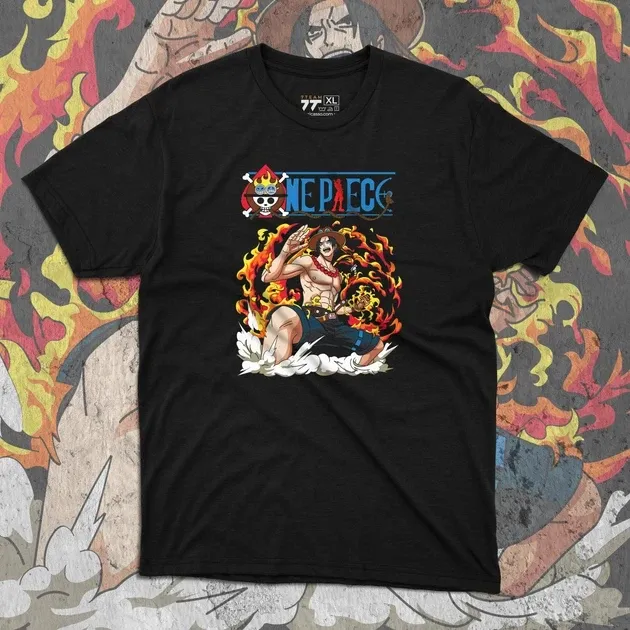 Футболка для подростка мальчика с принтом Ван Пис Portga140 D Ace 2 Размер 160 Anime10210 Днепр - изображение 1