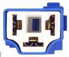 Разъем угловой керамический  под лампу Н4  (Китай) Харьков