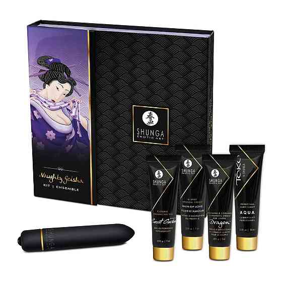 Подарочный набор Shunga NAUGHTY GEISHA: неиссякаемый источник возбуждения Sex Aura Киев