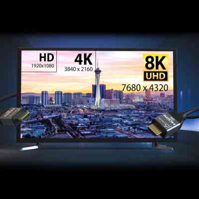 Кабель мультимедійний HDMI M to HDMI M 2.0m V2.1 8K 60Hz HDR10 HLG 48Gbp J5create (JDC53-N) Вінниця