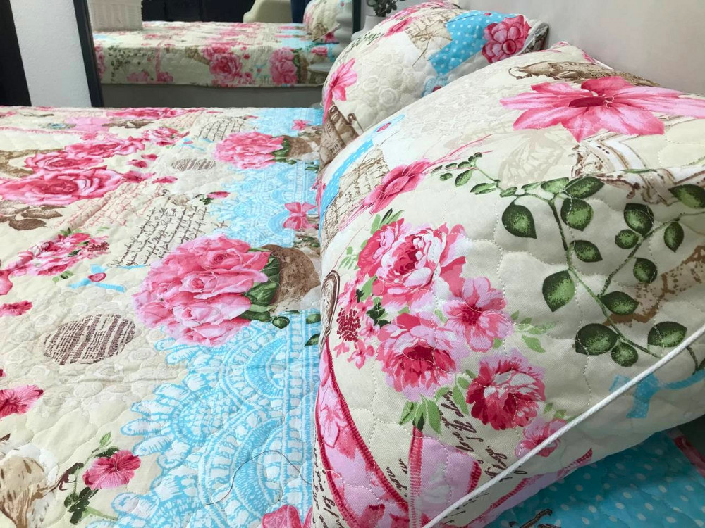 Ecotton Наволочка Ecotton 50х70 см із бавовни на змійці декоративна Французький шик Коломия - фото 2