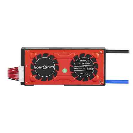 BMS плата LP LiFePO4 36V 12S Dis 80A Ch 40A Київ