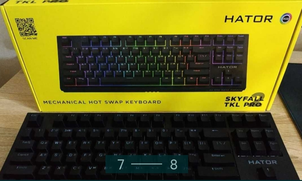 Клавиатура Игровая механическая геймейрська HATOR Киев - изображение 2