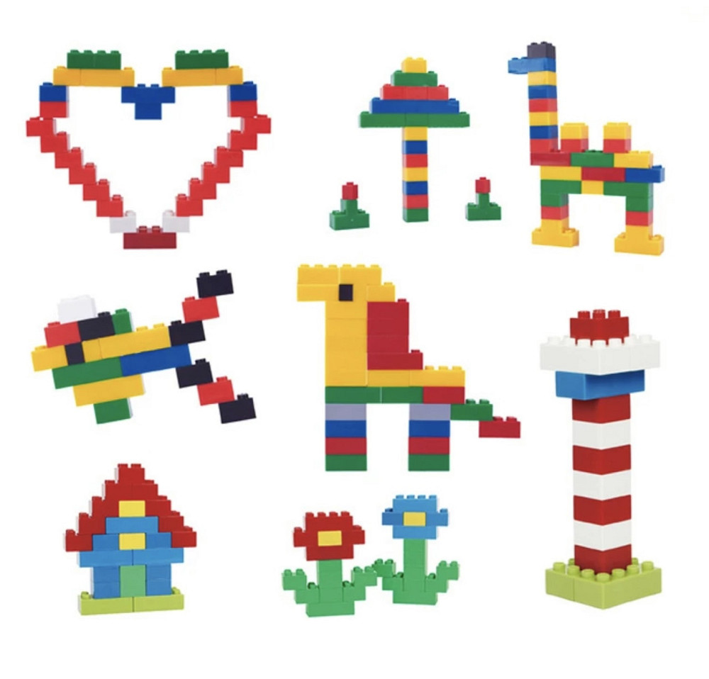 Конструктор для дітей 1000 кубиків дитячий конструктор Кам'янець-Подільський - фото 9