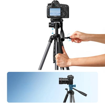 Штатив Ugreen LP661 Professional Tripod for Phone & Camera (15187) Винница - изображение 7